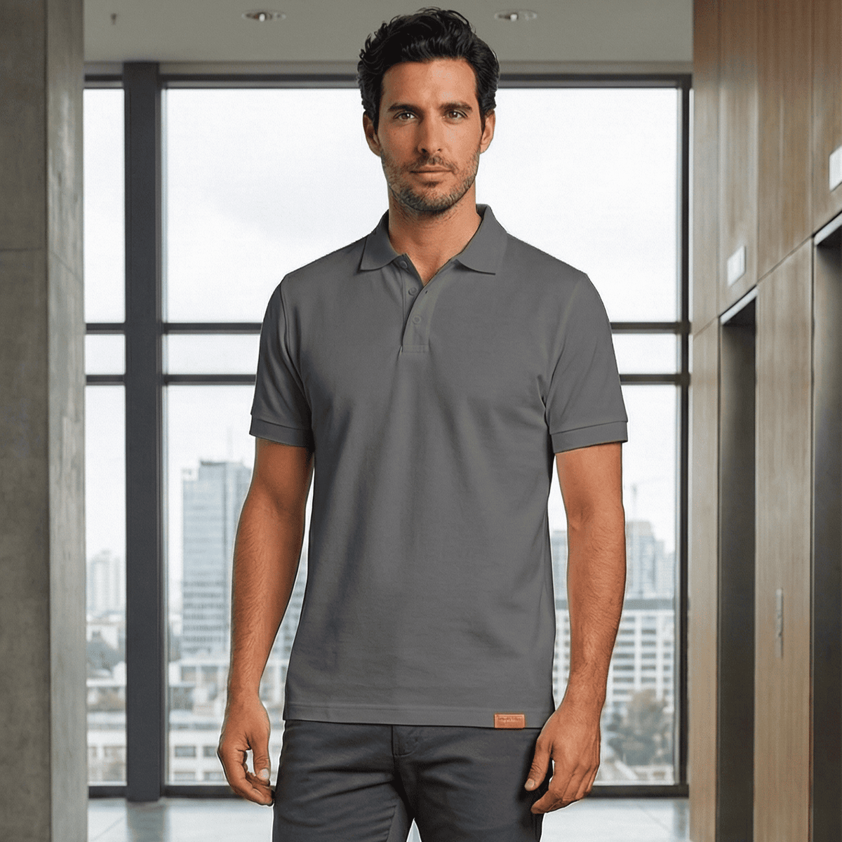 Polera Polo Hombre 60% Algodón – 40% Poliéster Manga Corta