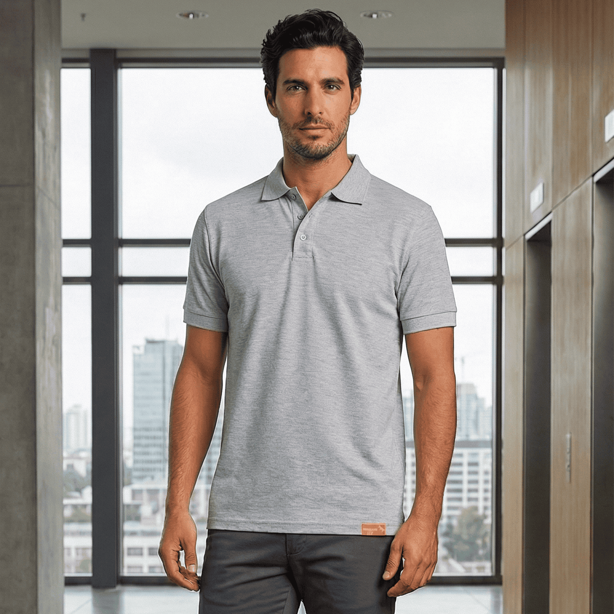 Polera Polo Hombre 60% Algodón – 40% Poliéster Manga Corta