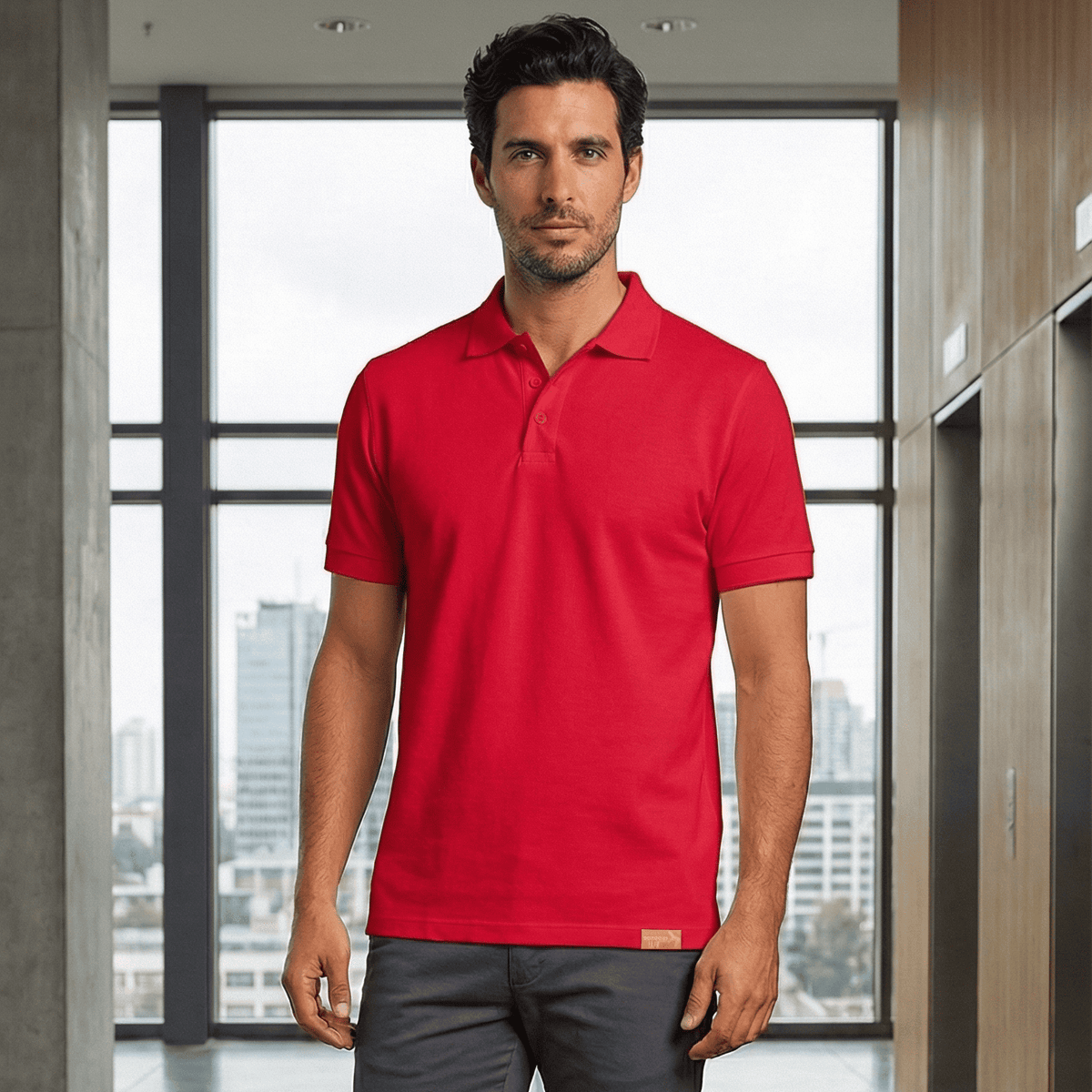 Polera Polo Hombre 60% Algodón – 40% Poliéster Manga Corta