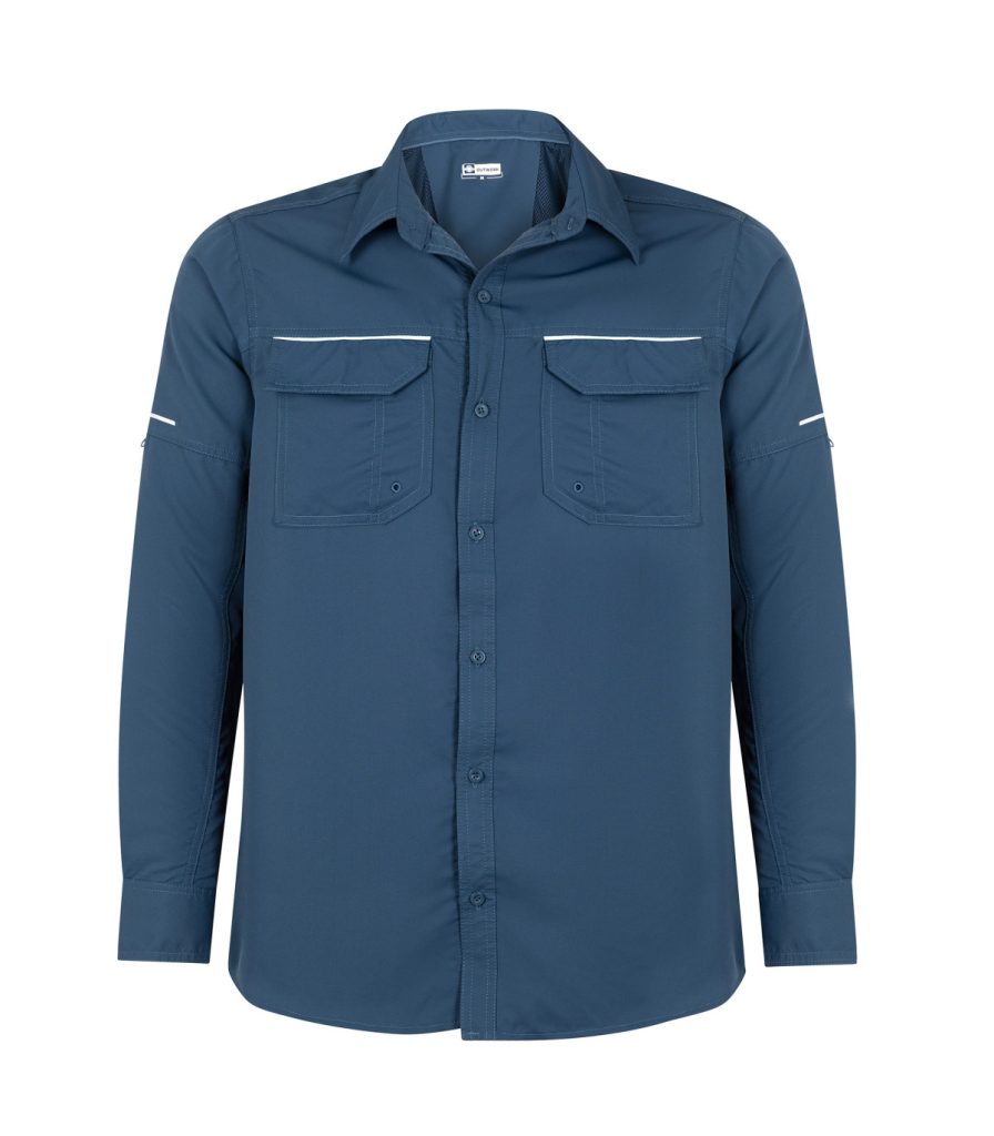 Camisa Outdoor Jubae Manga Larga Hombre