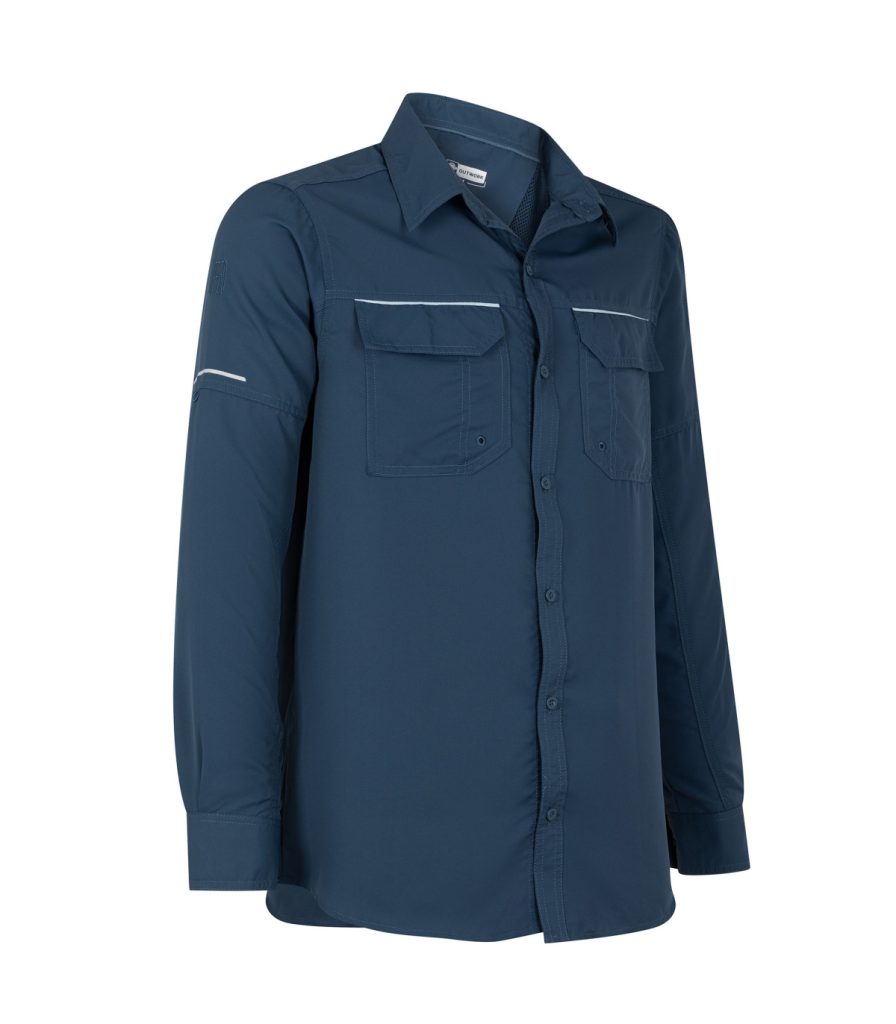 Camisa Outdoor Jubae Manga Larga Hombre