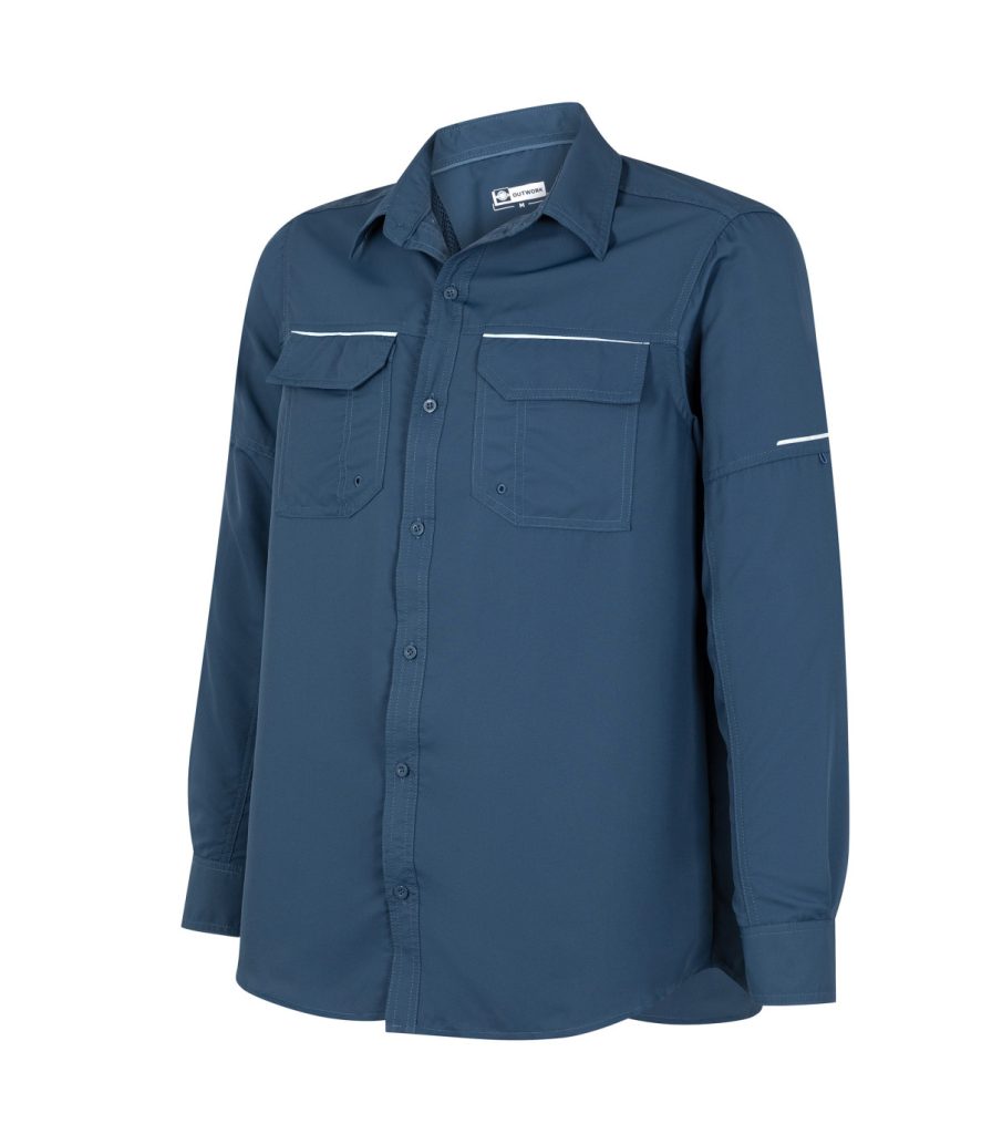 Camisa Outdoor Jubae Manga Larga Hombre