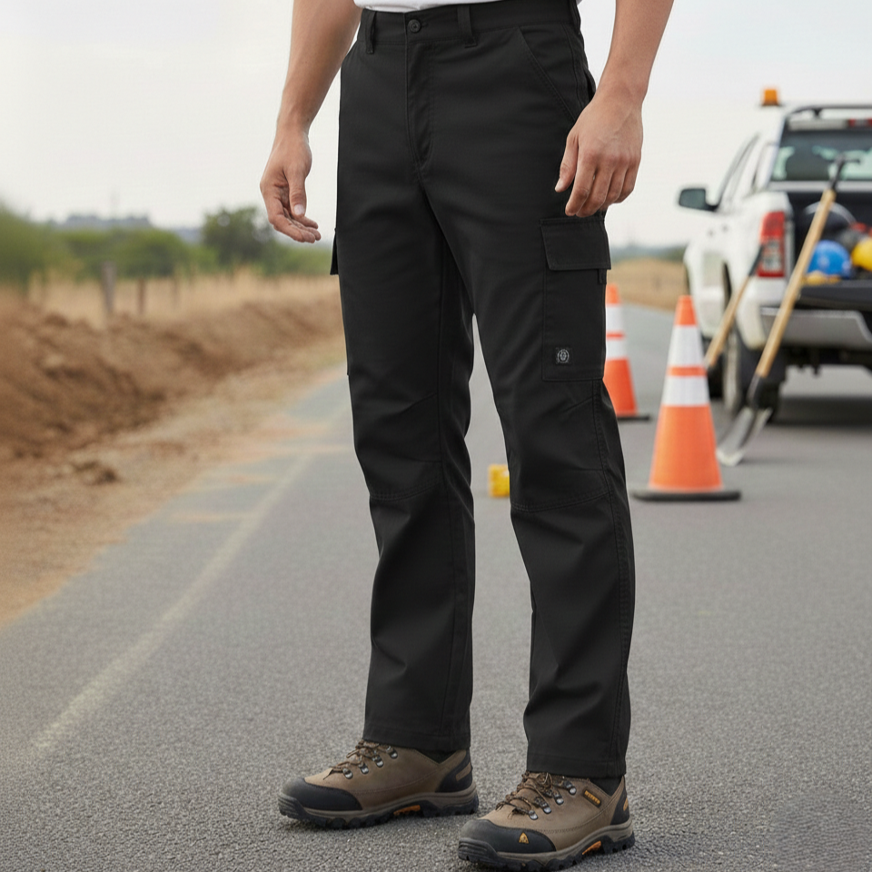 Pantalón Cargo Gabardina Practical Line Hombre