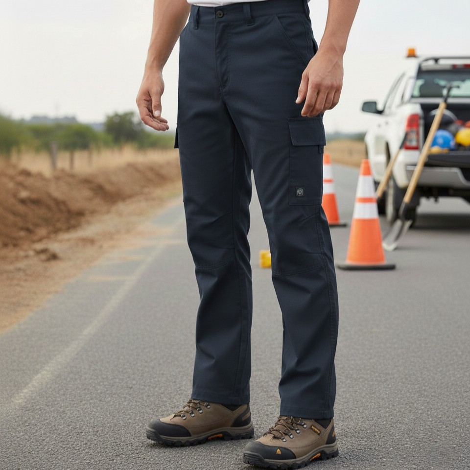 Pantalón Cargo Gabardina Practical Line Hombre