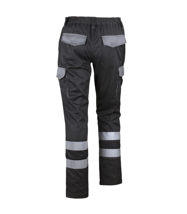 Pantalon Cargo Gabardina Bicolor c/cinta Practical line - Imagen 4